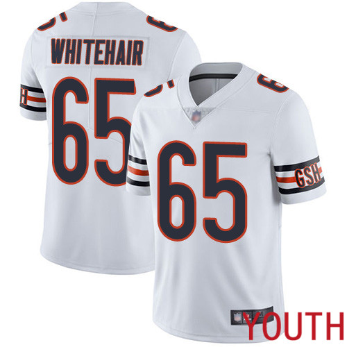 Chicago Bears Limited White Youth Cody Whitehair Road Jersey NFL Football #65 Vapor Untouchable->nfl t-shirts->Sports Accessory